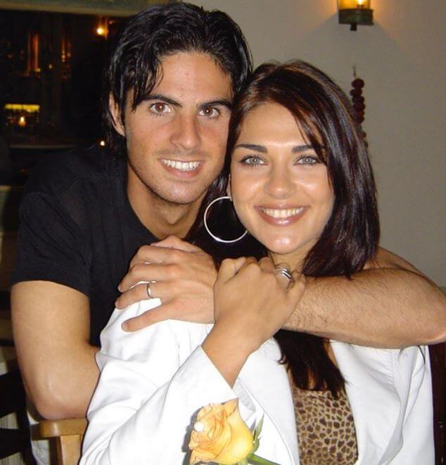 Throwback picture of Gabriel Arteta Bernal's parents, Mikel Arteta and Lorena Bernal.